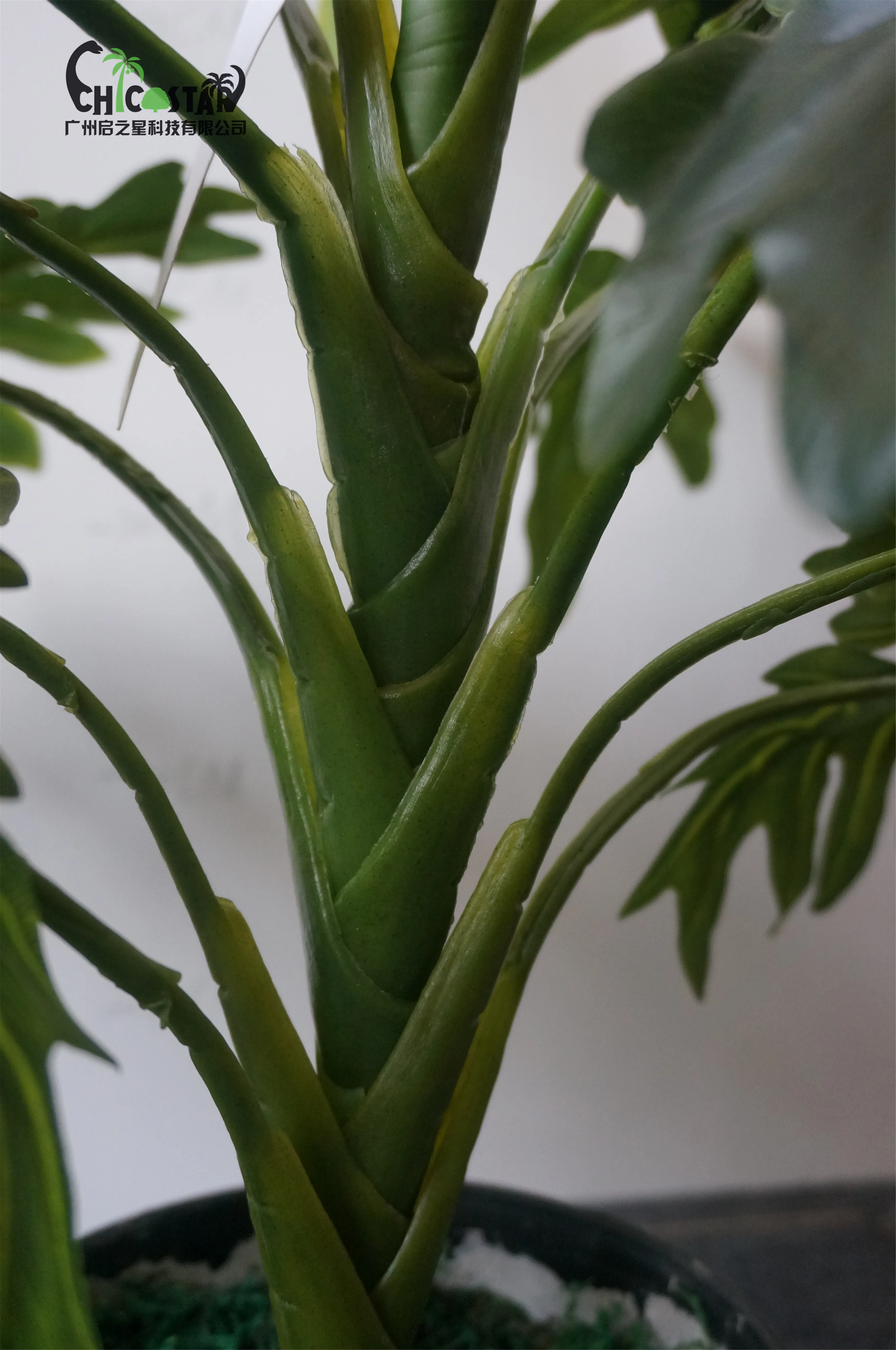 Wholesale 60cm Decorative Artificial Philodendron Plants / Indoor Cheap Small Artificial Plants for Home Decor Trees PE, Plastic