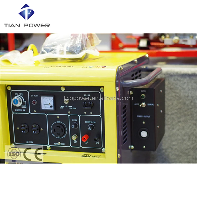  OEM factory 6KW silent diesel generator control