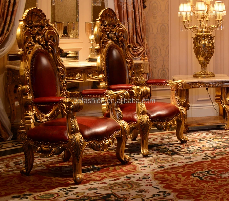 OE-FASHION Furniture Factory Provided Living Room Sofas/red leather Royal Sofa