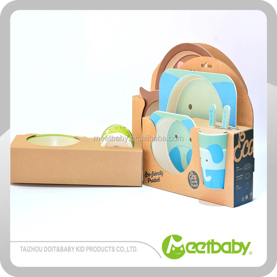 Новая мода дети Бамбука, набор столовой посуды