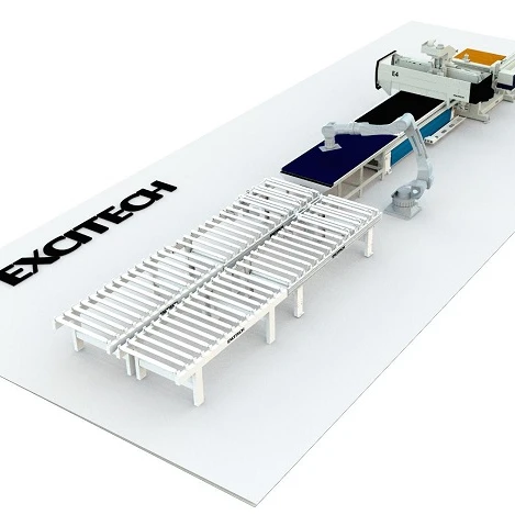 panel furniture automatic connection line for cutting nesting cell smart woodworking factory furniture cabinet machine