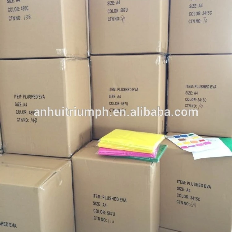 Вспененная вспененная пенка goma eva для школьных поделок