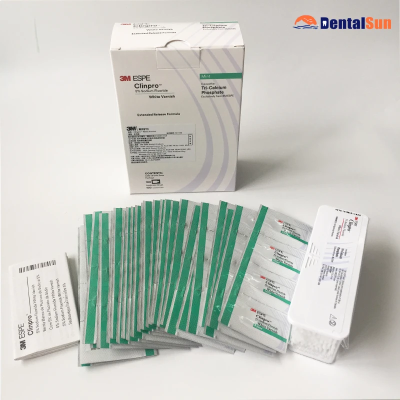 Dental 5% фторид натрия белый лак мятный вкус 100 шт./кор.