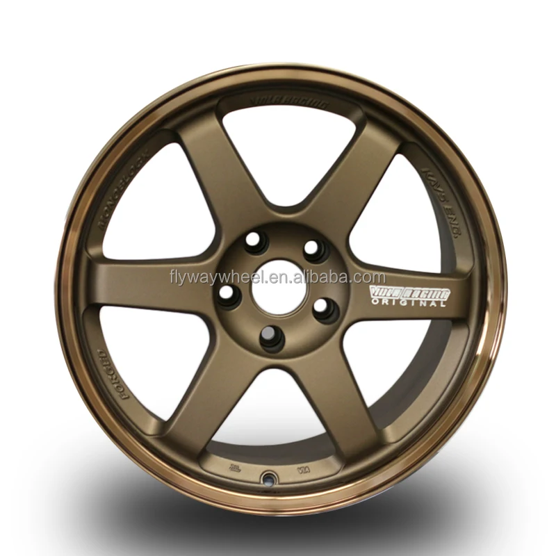 FLYWAY H629 NEW RAYS TE37 VOLK RACING WHEEL 18x8.0 18x9.0