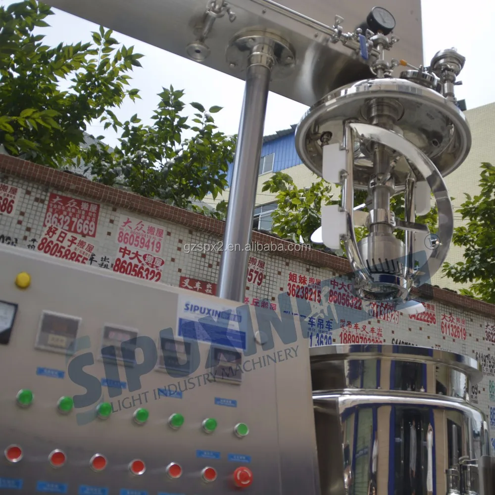Sipuxin пищевой косметический эмульгатор пасты химического реактора жемчужный крем агитатор танк гомогенизатор эмульгатор машина