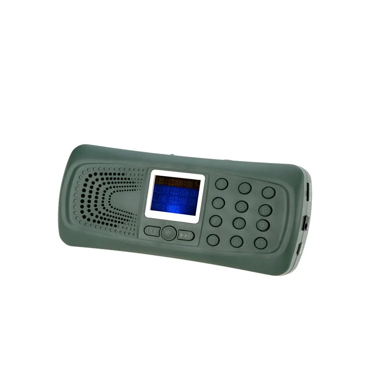 
Factory for bird sound mp3 calls with timer ON/OFF with 17 keys bird caller 