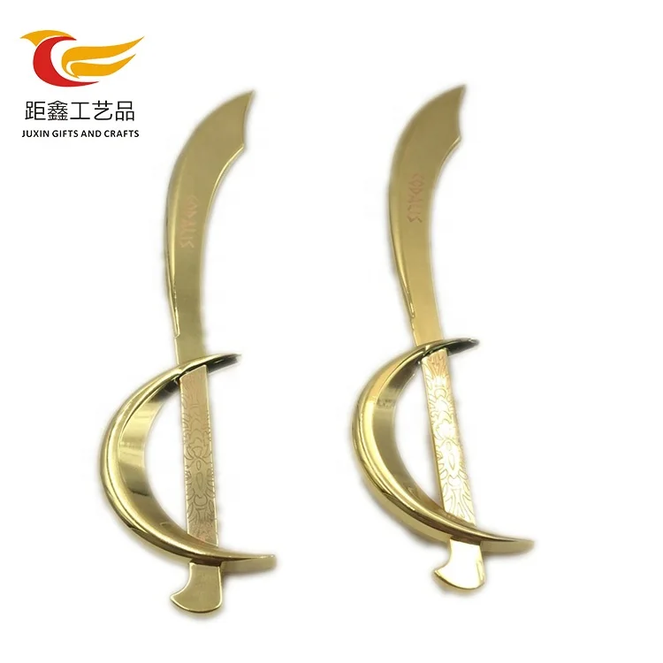 
Factory direct custom logo metal antique letter opener 