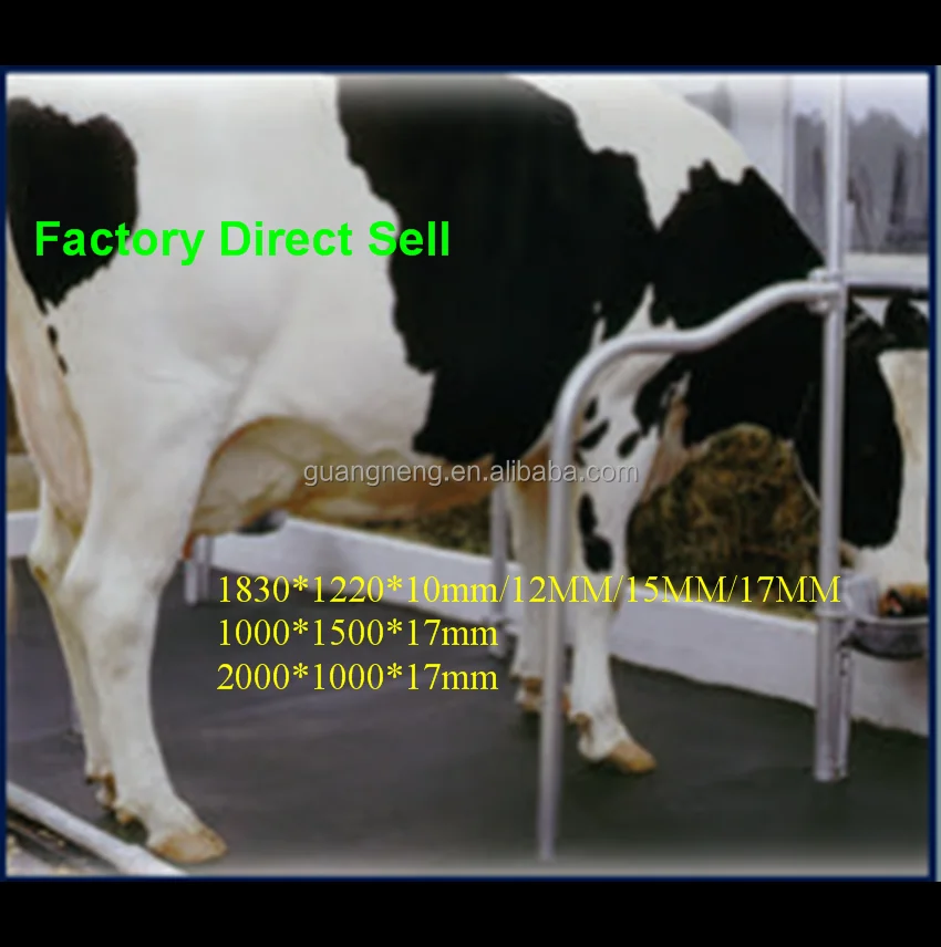 High strength rubber cow bed cattle mats for sale