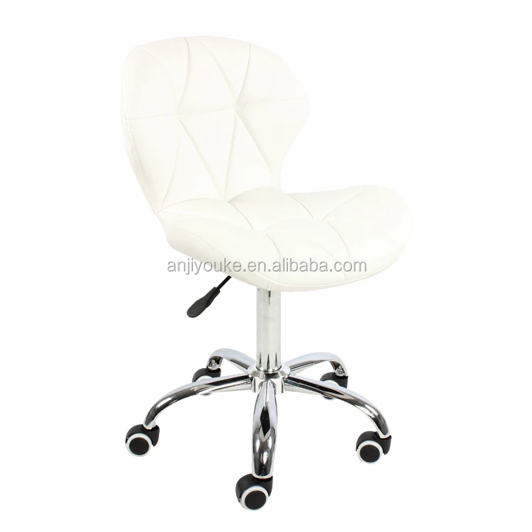 
High quality modern shell-like rolling stool 