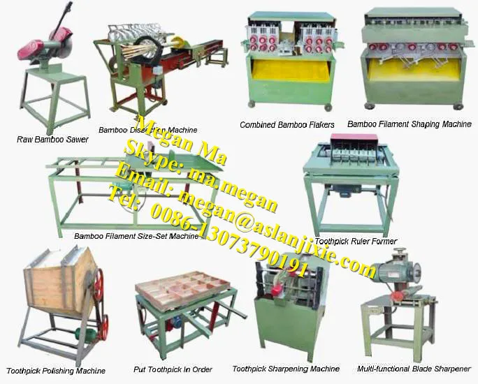 Надежная машина для производства бамбуковых зубочисток/машина для производства бамбуковых зубочисток