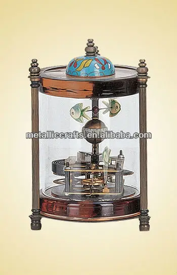 Imitation Antique FISH TANK Art Clock