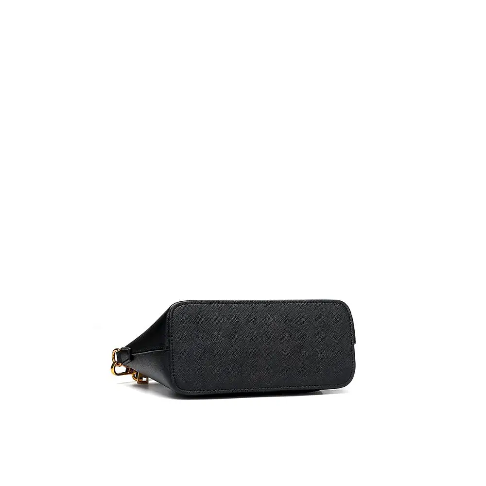 Simple style high quality leather sling bag large capacity retro single shoulder bag for women