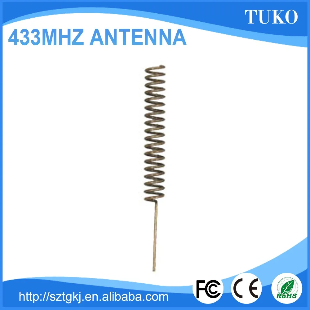 Микроволновая печь 433 МГц/315 МГц/868 МГц/915 МГц/2.4 ГГц внутренняя пружина антенны