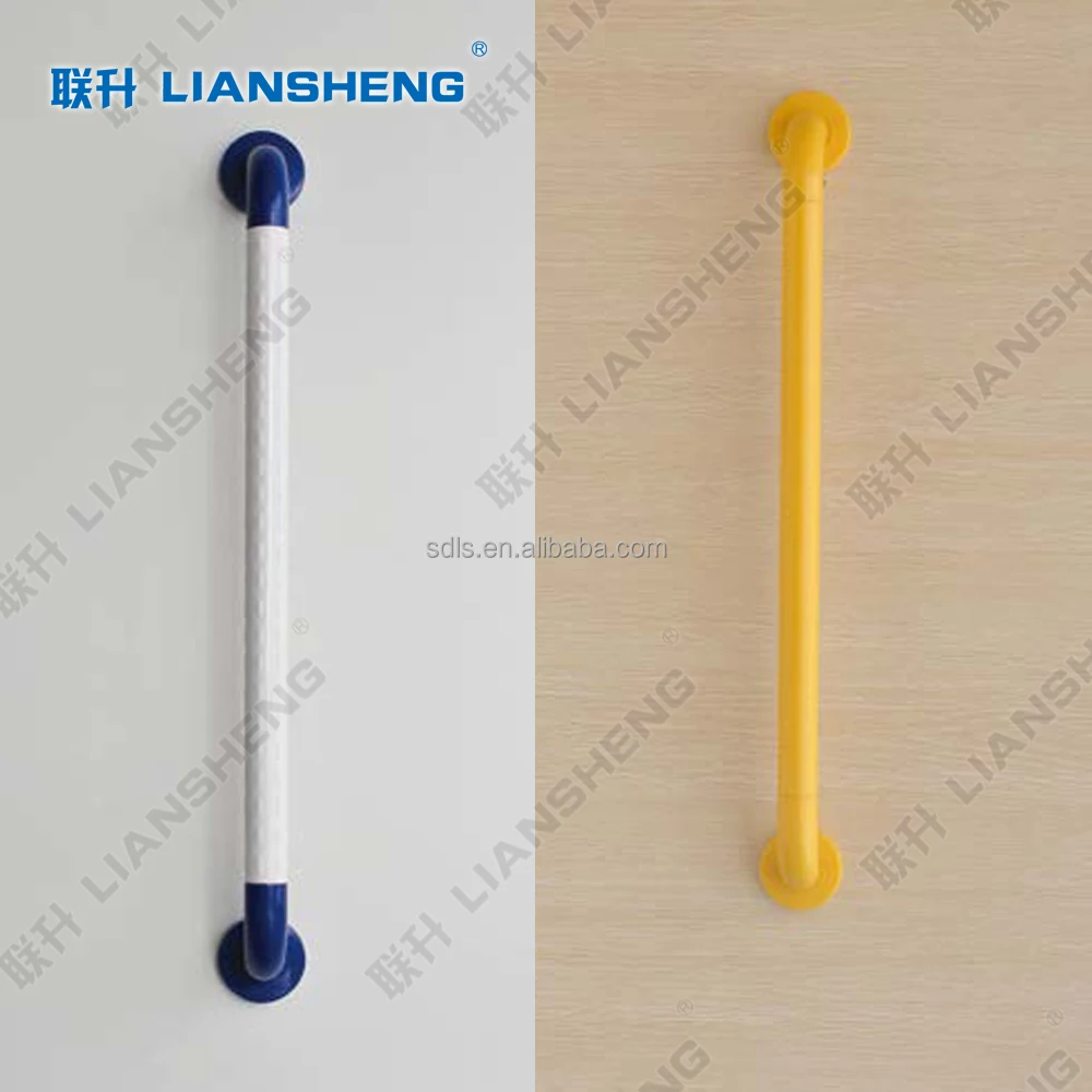 
bathroom safety wood door grab bar 