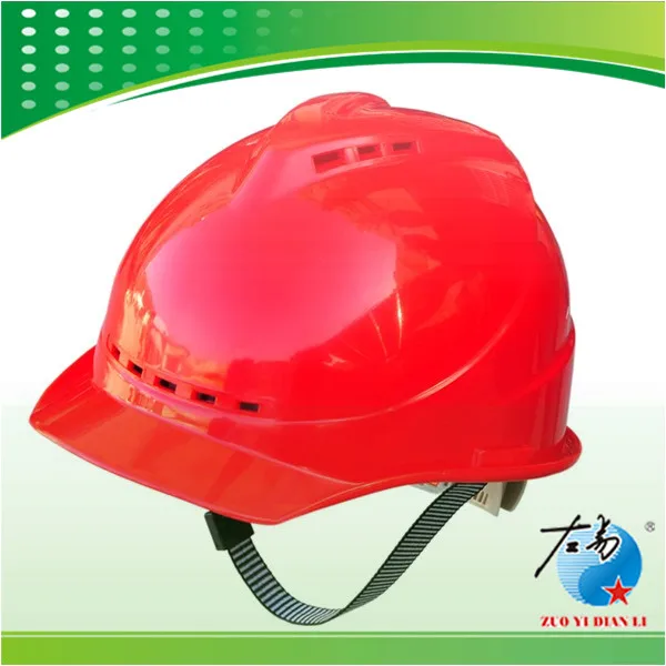 FTV-W Firm and Durable Mining Safety Helmet with Lamp Manufacture Factory Vertical ZY Mandible Webbing Can Stand 150-250N