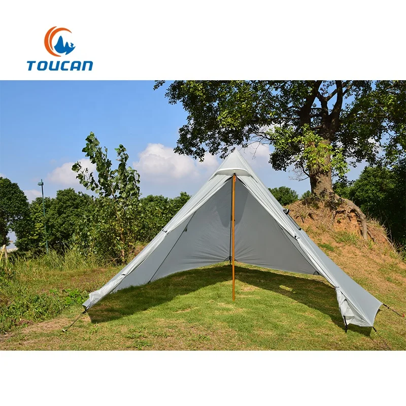 Hot Sell Hiking Camping Outdoor Ultralight Stove Teepee Cone Tent