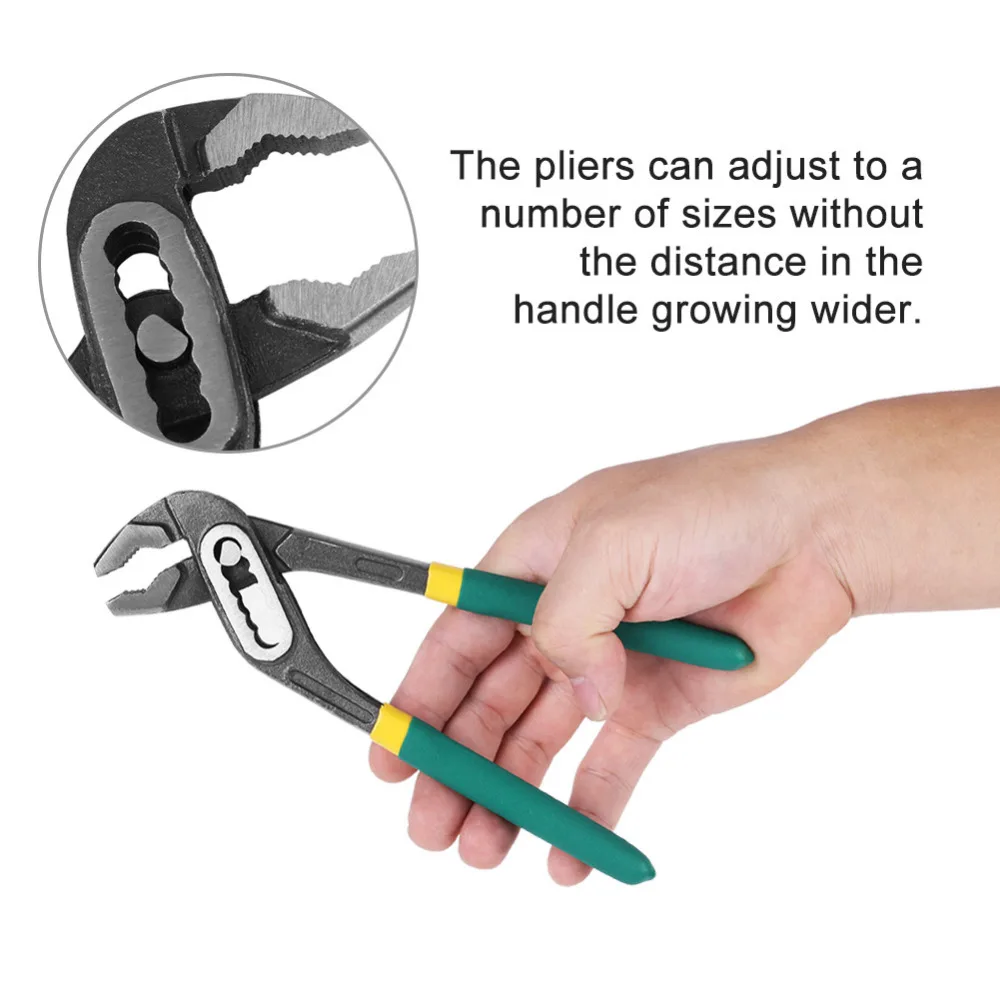 
Multi-function Adjustable Water Pump Pipe Pliers Tongue-and-groove Pliers Hand Tool 