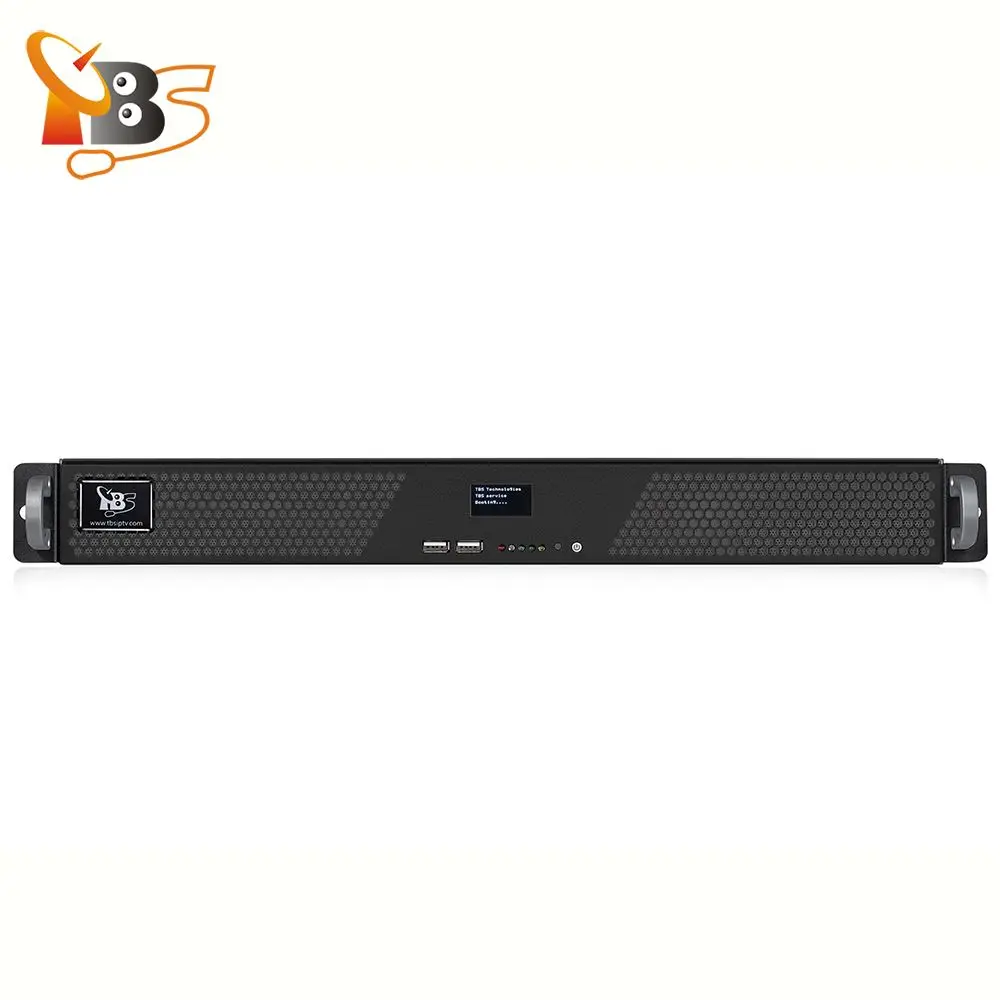 IP-входы TBS8510 H.264/H.265 IPTV Transcoder 40 каналов HD кодирование и транкодирование снижение скорости передачи данных изменение