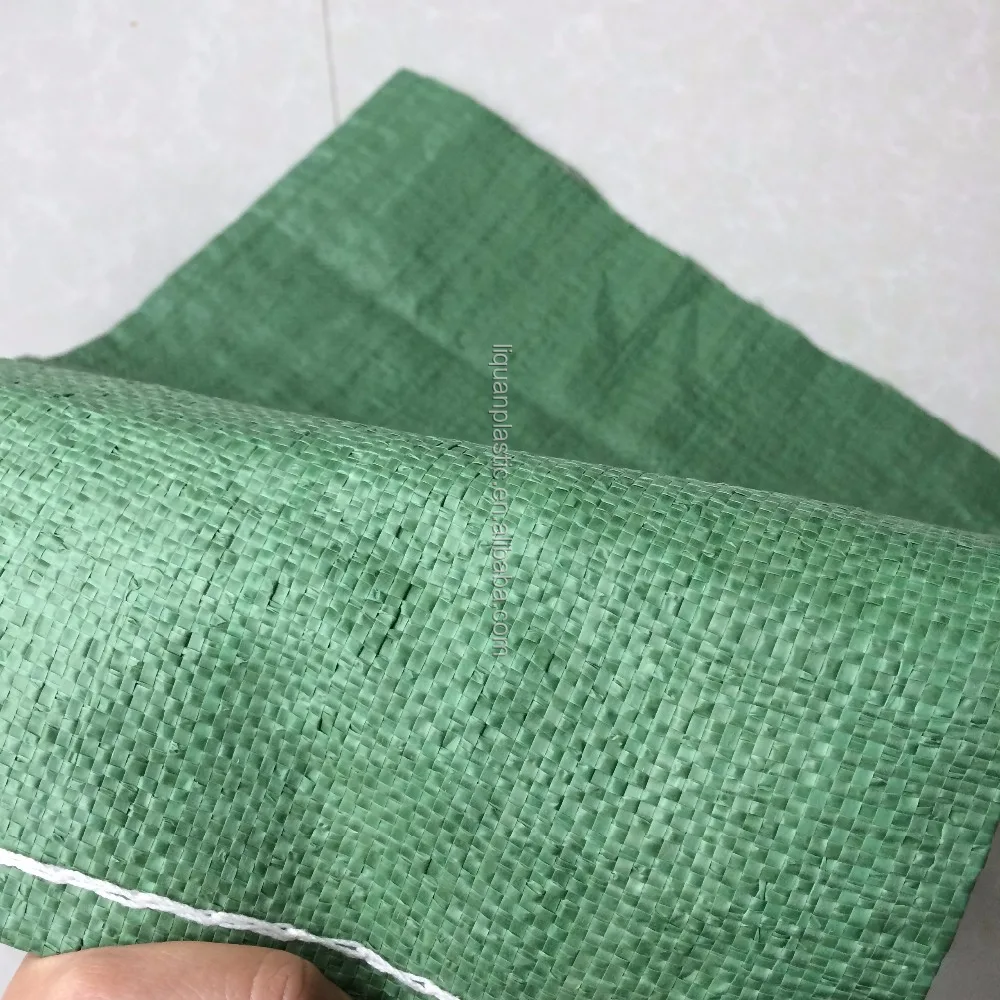 Accept custom order customized green transport metal pp woven polypropylene bags