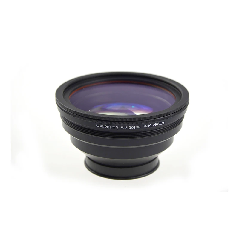 F420 1064nm large marking space laser scan lens 300*300mm galvanometer head lens for fiber laser marking machine