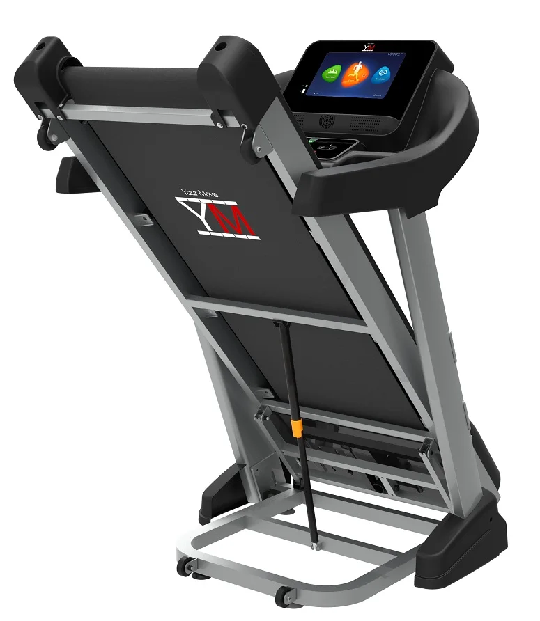 Health-mate strength gym equipment DC motor 2.0 hp commercial LCD displayer treadmill