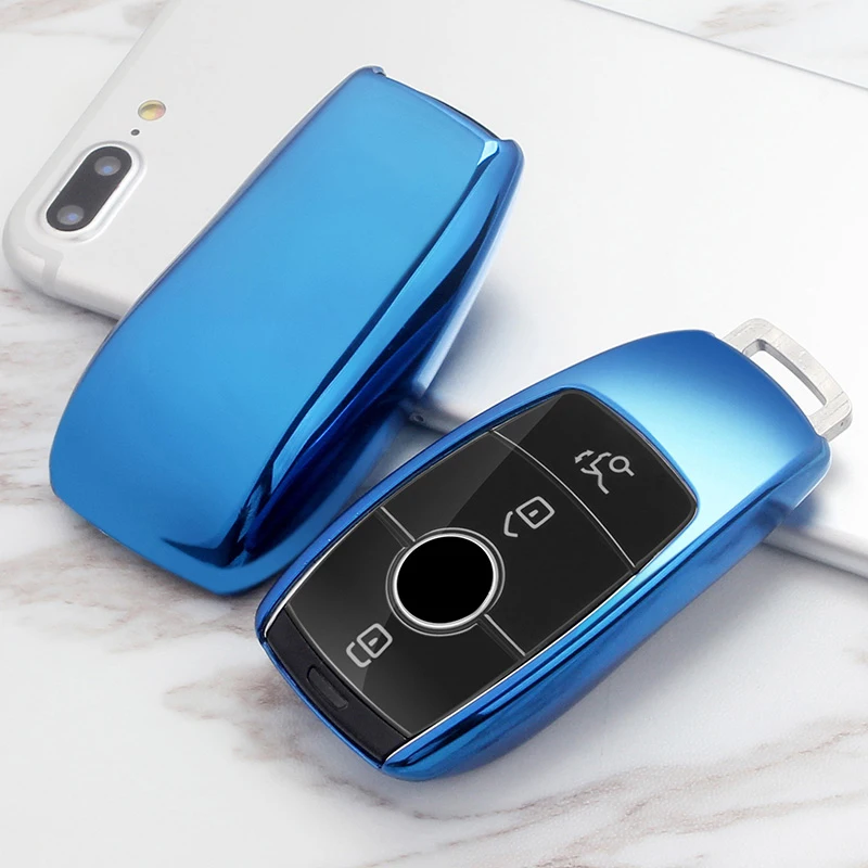 Car Key wallet case Eco-Friendly non-toxic TPU material Car Key Case for new BenzE class E200L E300L E3201