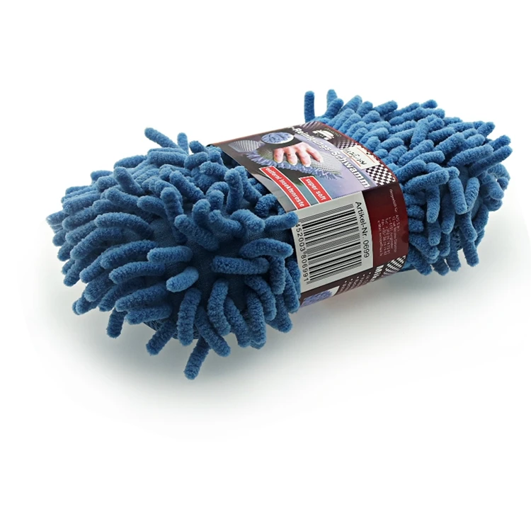 New design chenile car wash vehicle cleaning sponge