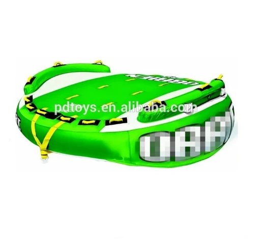 Relax 3 Tow Tube for Water Sports 93 x 63-Inch PVC Inflatable round Tube for Home School Lake Water Park Use Max Capacity 100kg