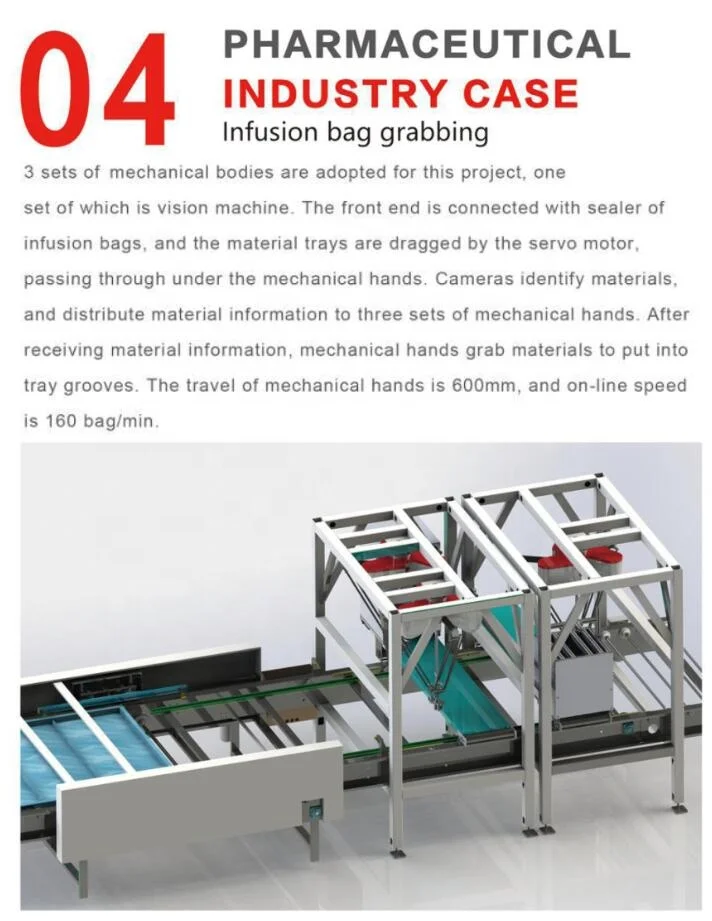 
Fastest industrial delta robot spider robot 