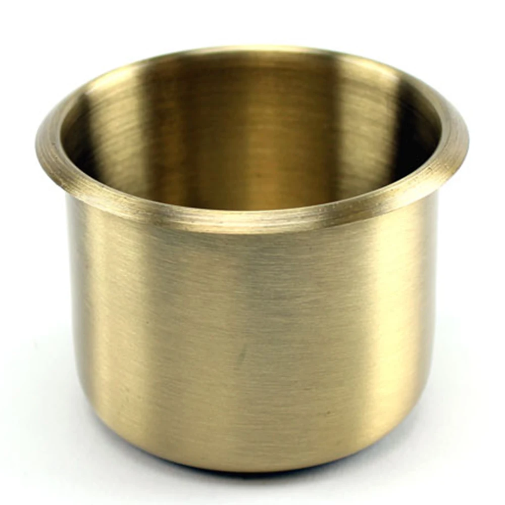 Standard Poker Table Brass Drop In Cup Holders