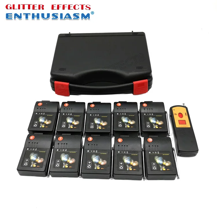 10 групп с многофункциональным пультом дистанционного управления 10 приемник пиротехника фейерверк передатчик пожарная система