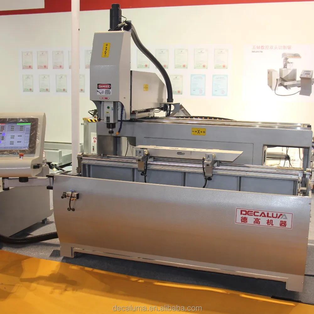 Aluminum Profile Window CNC Milling Machine with High Quality and Competitive Price