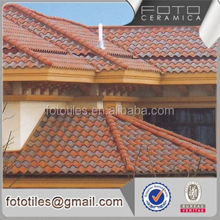 Brown clay slate roof tile sri lanka