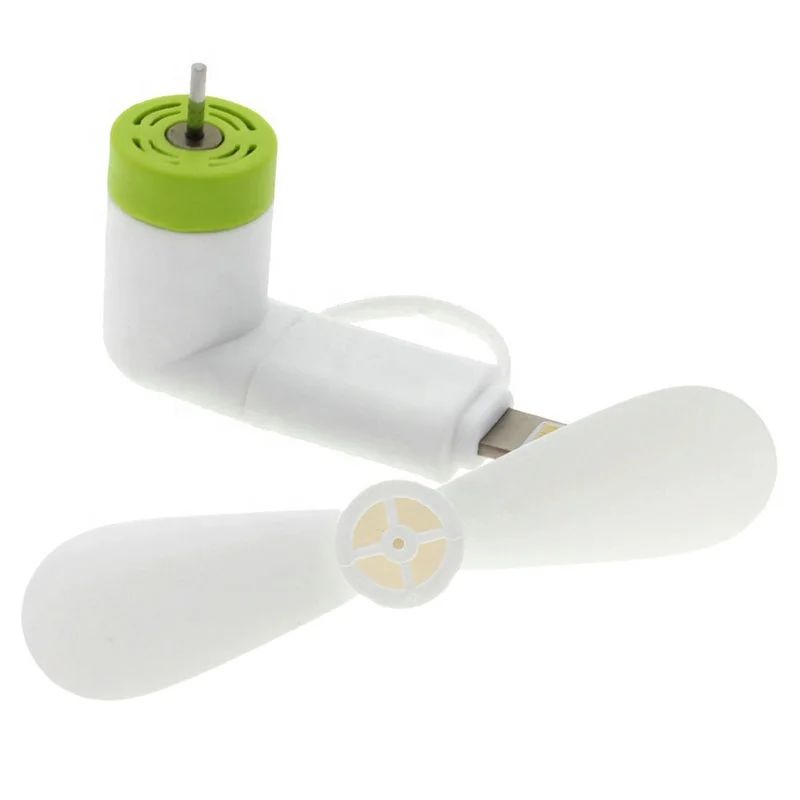 2 in 1 for iPhone Android Fan Micro USB Mobile phone Fan Portable Mini Fan