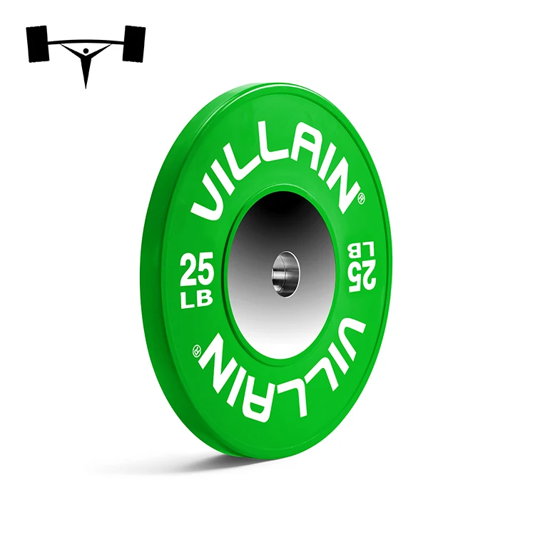 Weightlifting bumper plate Villain Rubber Competition Bumper Plates