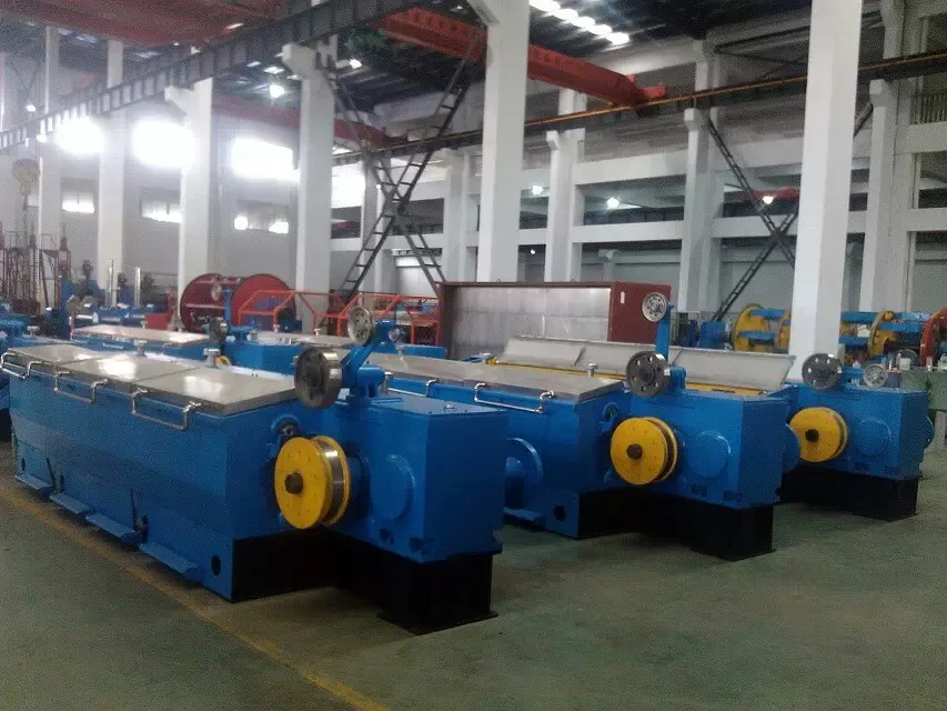 
BAOC-400/13D Low speed rod breakdown machine for aluminum wire 
