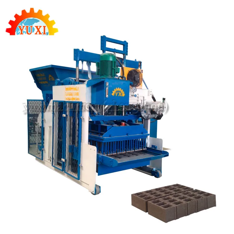 Interlocking Egg Layer Mobile Solid Brick Making Machine Concrete Mobile Block Machine For Sale