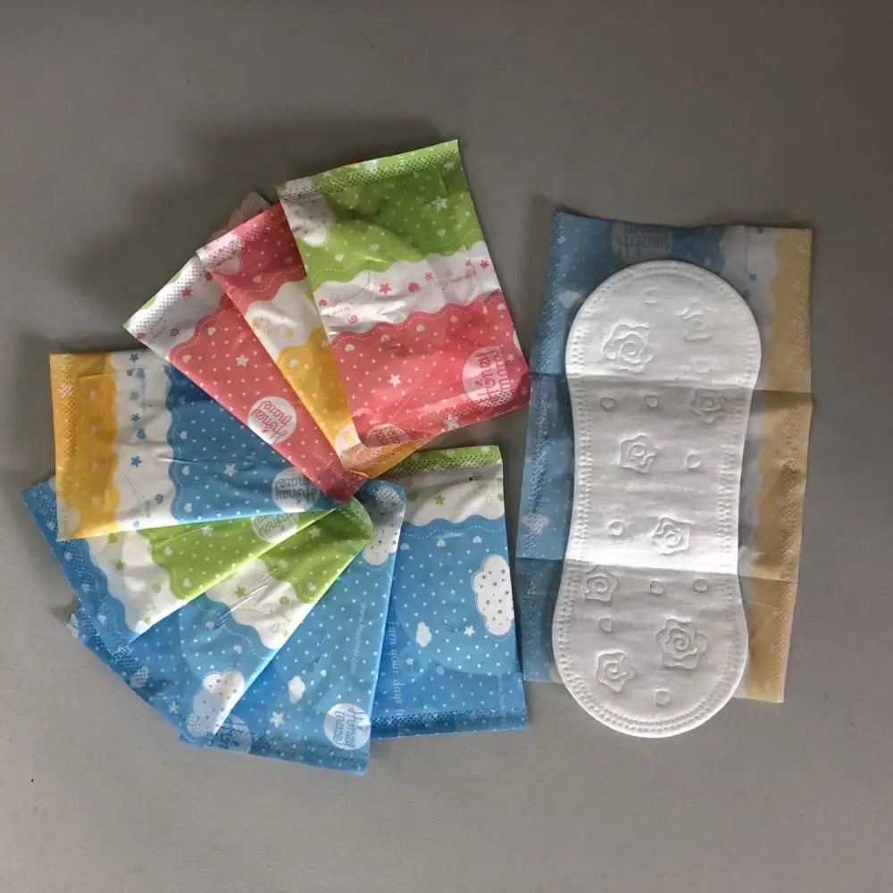 Butterfly bamboo charcoal panty liners women manufacturers