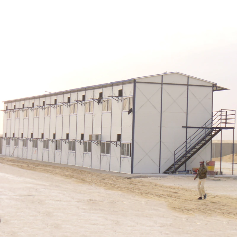 Easy Installation High Strength Modular Prefabricated House Building Labor Camps