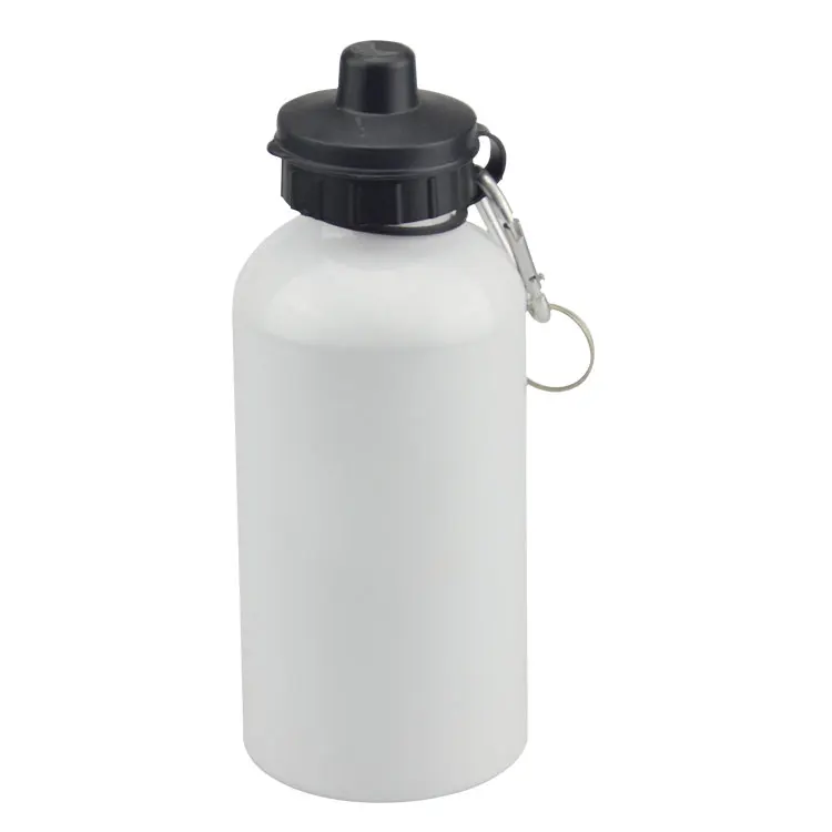 Blank Sublimation Aluminium water Bottle with cap lid Outdoor Sports Cycling sport bottle