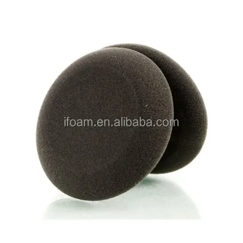 4 inch Tyre Black Foam buffing sponge Car applicator waxing pad for car care