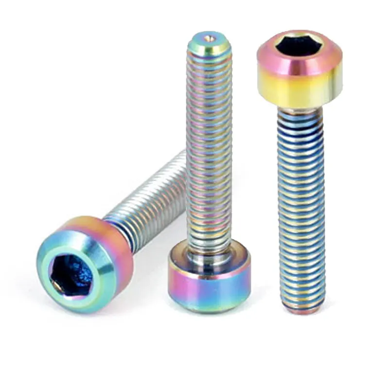 High strength titanium  bolt for bicycle