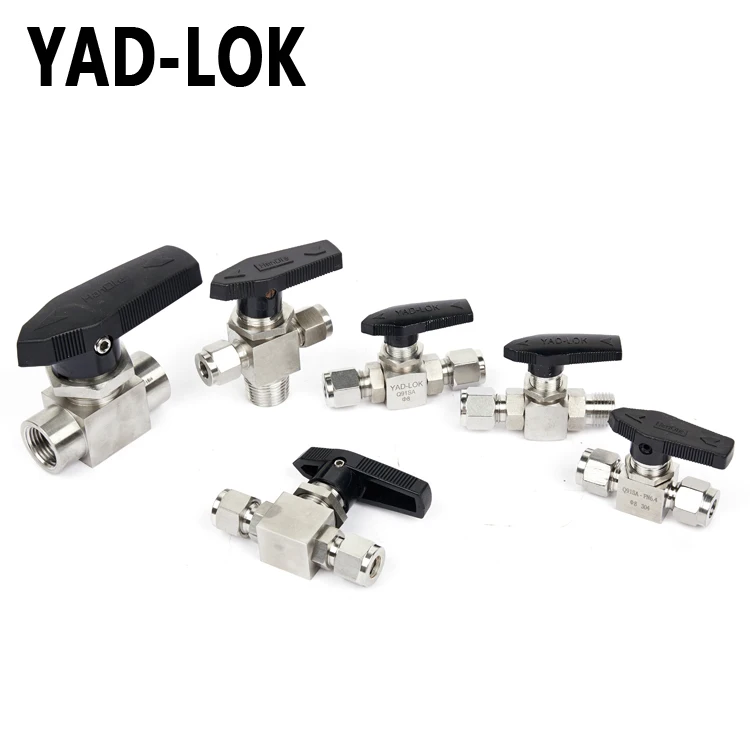 YAD-LOK Manufacturing Company Stainless Steel Pneumatic Ball Valve For Gas