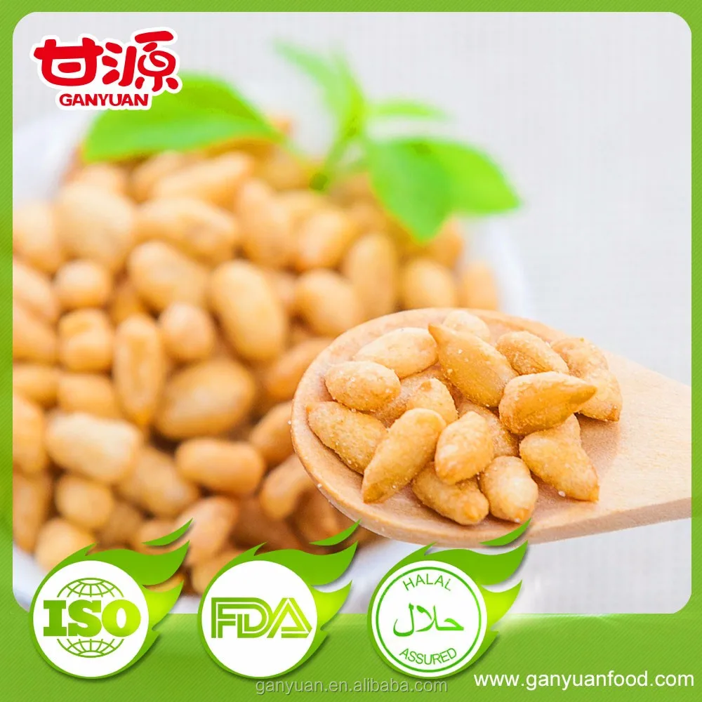 Fried coated sunflower seeds snack food