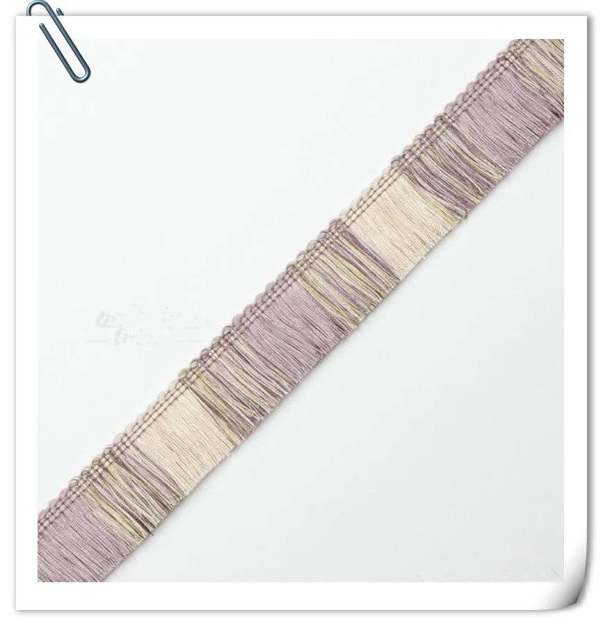 Decorative Rayon Brush Trim Fringe Used For Pillow Fringe