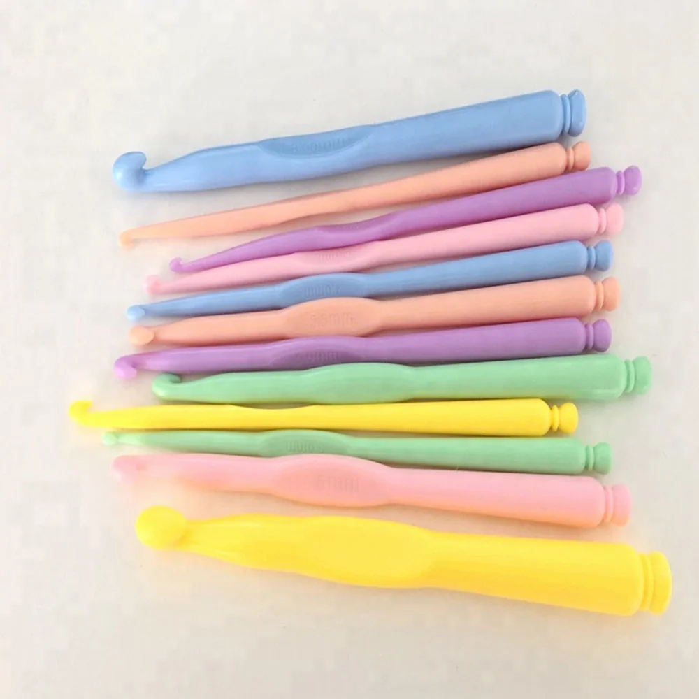 Special custom plastic crochet hook knitting needles