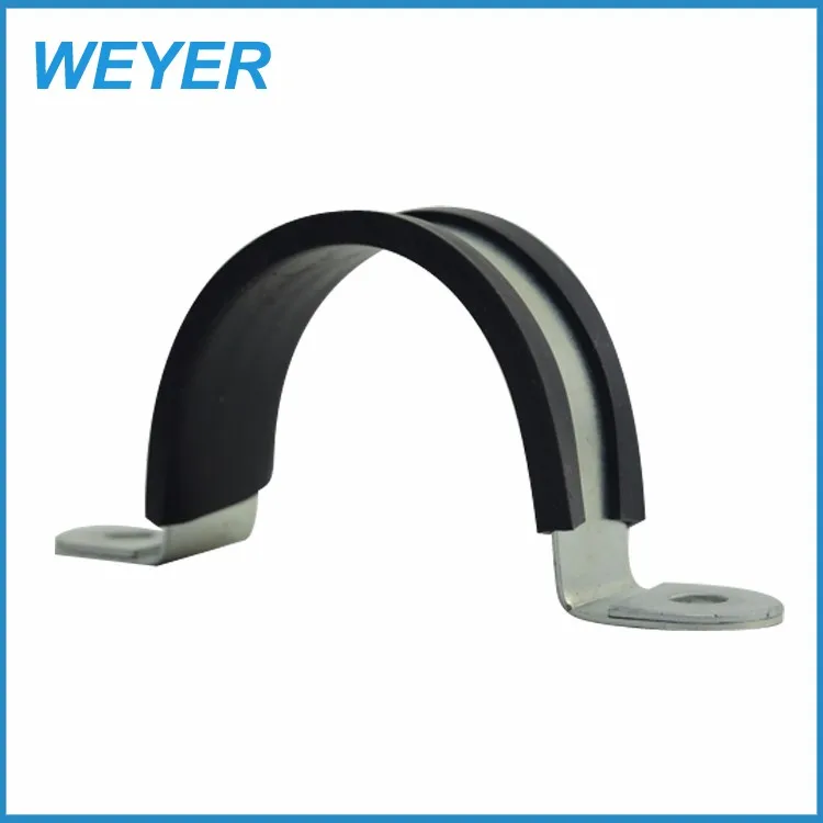 Stainless Steel Metal Cable Conduit Hose Pipe Saddle Clamp