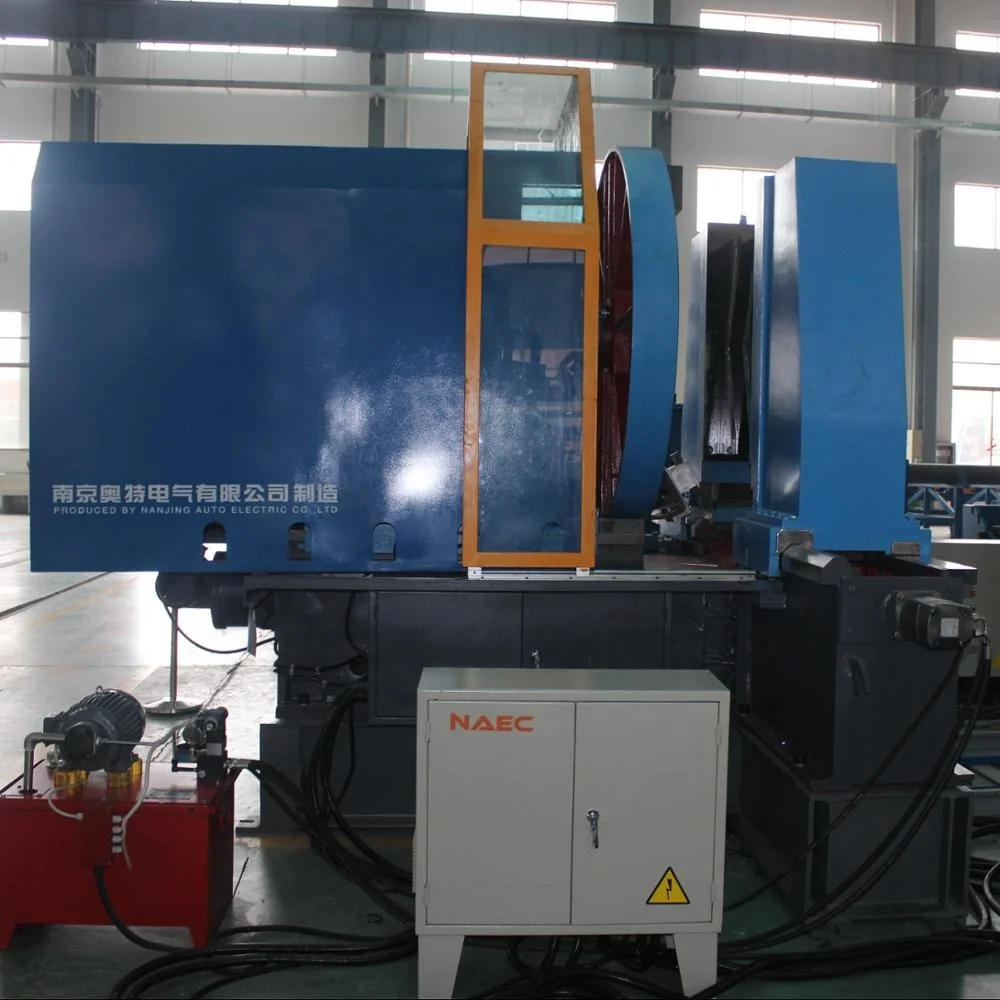 High-Performance 3D Video of Automatic Piping Band Saw Cutting and End Beveling Machine