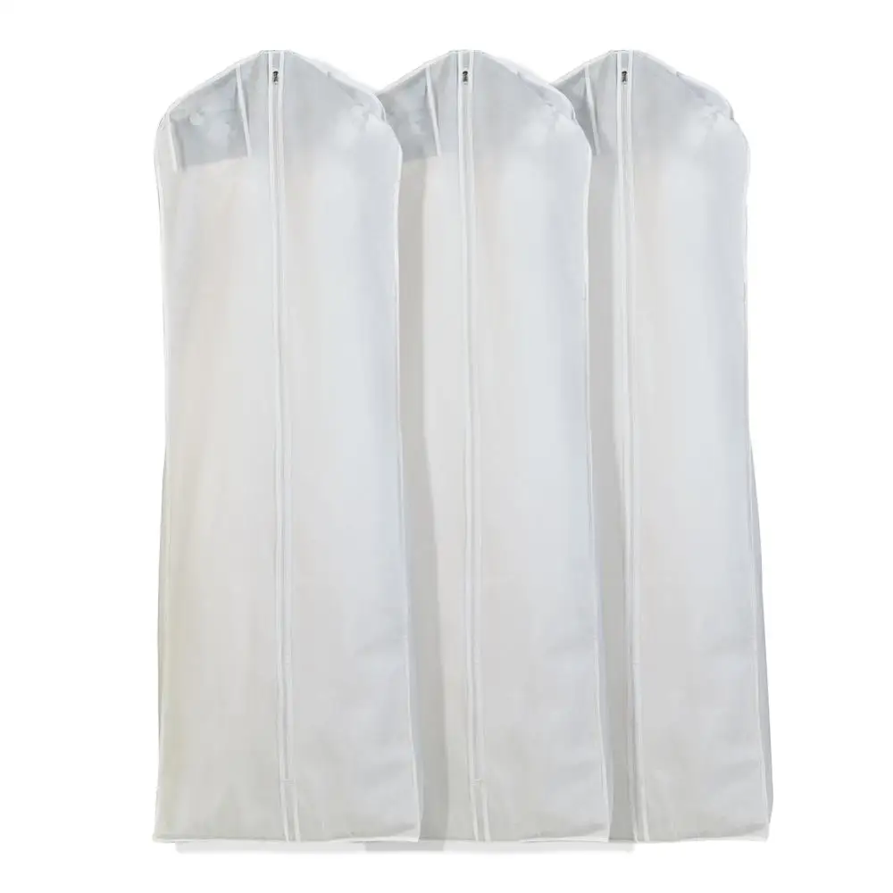 
Dongguan White Non Woven Large Wedding Dress Garment Bag, Wedding Gown Storage Bag 