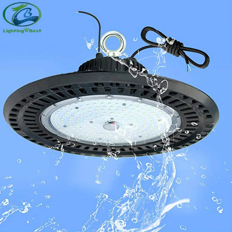 
LED High Bay Shop Light,ETL Listed,0-10V Dimmable,Works from 110V to 277V,600W HPS or MH Bulbs Equivalent,Great Warehouse Garage 